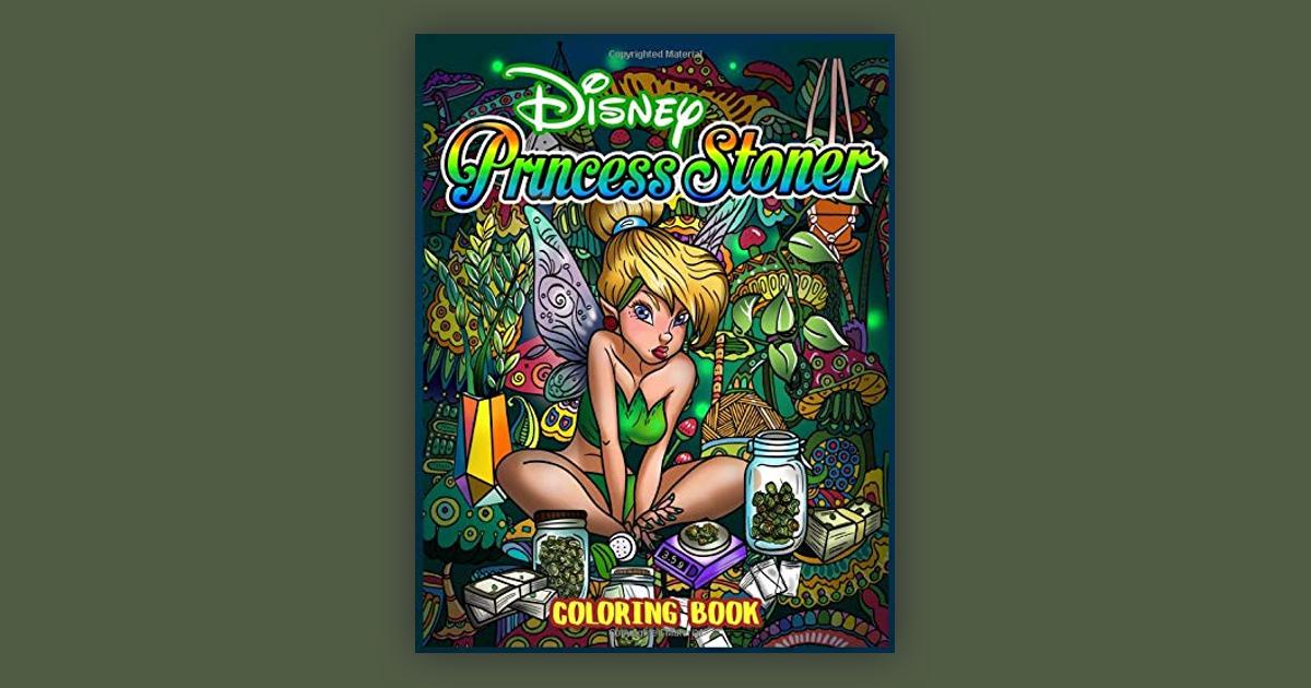 Princess Stoner Coloring Book: Great Coloring Book For Adults